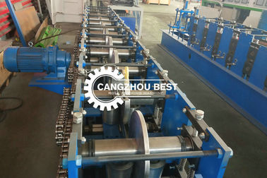 Roller Door Guide Shutter Door Roll Forming Machine / U Channel Roll Forming Machine