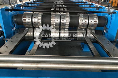 Building Material House Floor Deck Roll Forming Machine With High Working Speed