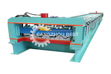 Cr12 Automatic Galvanized Steel Sheet Roll Forming Machine PLC Frequency Control