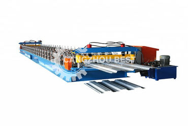 Cr12 Automatic Galvanized Steel Sheet Roll Forming Machine PLC Frequency Control