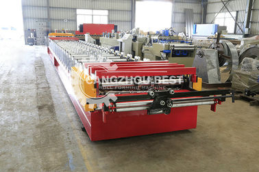 Customized Sheet Metal Floor Deck Roll Forming Machine Controled By PLC System