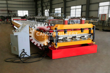 Customized Sheet Metal Floor Deck Roll Forming Machine Controled By PLC System