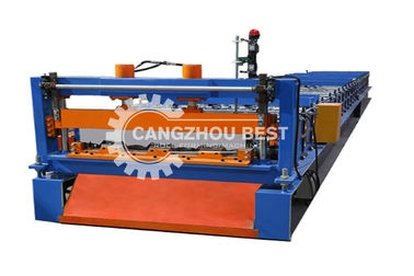 Top Closed Type Steel Floor Deck Roll Forming Machine With High Performance