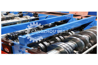 Top Closed Type Steel Floor Deck Roll Forming Machine With High Performance