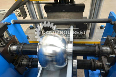 Round Down Spout Roll Forming Machine For Aluminum Or Galvanized Steel