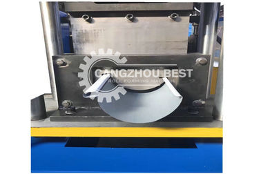 Round Down Spout Roll Forming Machine For Aluminum Or Galvanized Steel