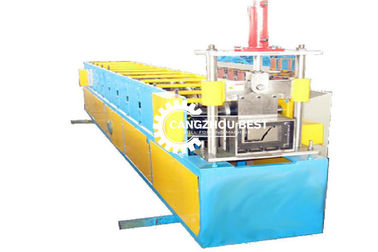 Chain Drive Gi Seamless 7.5kw Gutter Roll Forming Machine