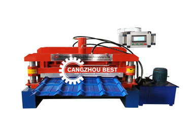 PPGI GI Roof Tile Roll Forming Machine