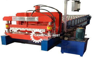 PPGI GI Roof Tile Roll Forming Machine