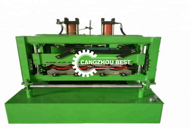 Standing Seam Roof Tile Roll Forming Machine 13 Rows Roller Station