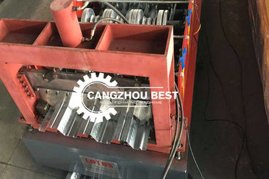 Coil Width 1250mm Metal Steel Galvanized Floor Decking Sheet Making Roll Forming Machine
