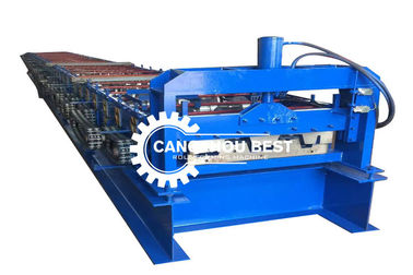 Galvanized Steel Big Power 8-25m/min Metal Deck Roll Forming Machine