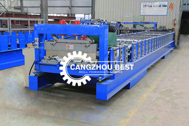 Automatic Cutting Buliding Steel Profile Decking Sheet Floor Roll Forming Machine