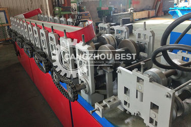 6m / Min Light Steel Keel C Channel Ceiling Batten Stud And Track Roll Forming Machine