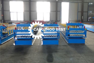 Automatic Galvanized Steel Sheet Cr12 Floor Deck Roll Forming Machine