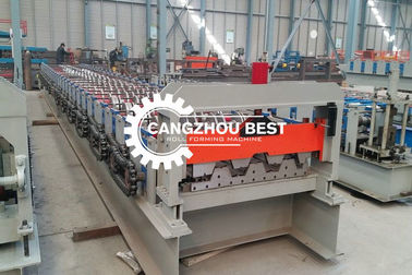 Lightweight Concrete 915mm Floor Deck Roll Forming Machine