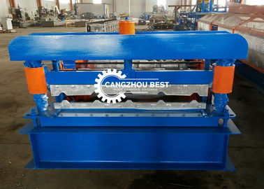 Widespan House Building 762mm Roofing Sheet Roll Forming Machine