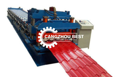 19 Stations Steel 1250mm Roof Tile Forming Machine