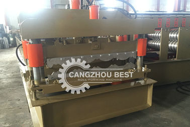 Aluminium Profile Material Zinc Metal 7kw Glazed Tile Roll Forming Machine