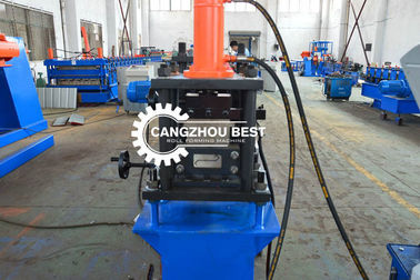 Interchanged Section Cold Steel Z Purlin Roll Forming Machine