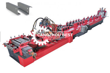 100 - 300 Automatic Adjustable Type Cz Purlin Roll Forming Machine