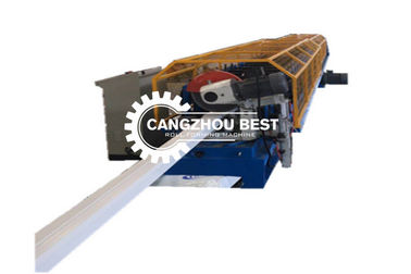 Aluminum Square Pipe 10m/min Roudn Shape Down Spout Roll Forming Machine