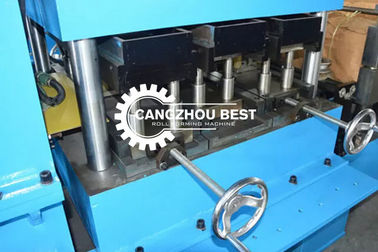 1.5mm Galvanized Steel Gearbox Drive C Purlin Roll Forming Machine