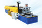 Single Chain Transmission 7.5Kw Door Frame Rolling Forming Machine , Galvanized Frame Panel
