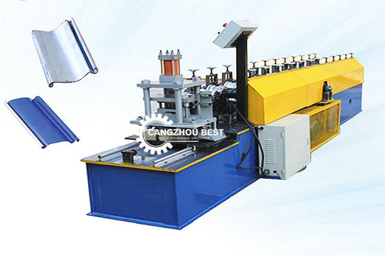 Single Chain Transmission 7.5Kw Door Frame Rolling Forming Machine , Galvanized Frame Panel