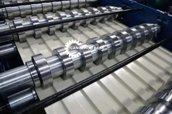 Steel Frame Roller 400MPa 18mm Shutter Door Machine