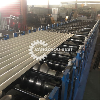 Double Layer Corrugated 70mm Roofing Sheet Roll Forming Machine