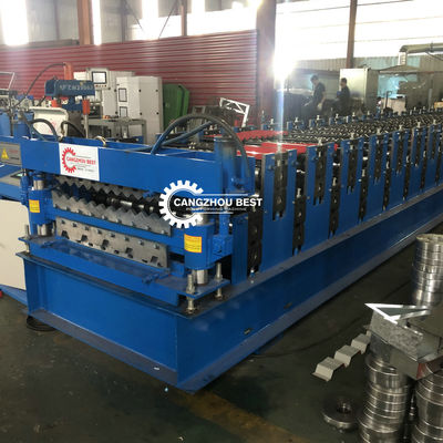 0.3mm 925mm Metal Roofing Panel Machine For IBR / Corrugatd Sheet