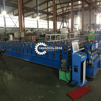 0.3mm 925mm Metal Roofing Panel Machine For IBR / Corrugatd Sheet