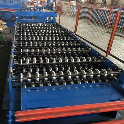 SGS 6ft 3 In Corrugated Steel Sheet Roll Forming Machine