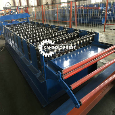 12m/Min 20mm Corrugated Roofing Machine For House Building Material