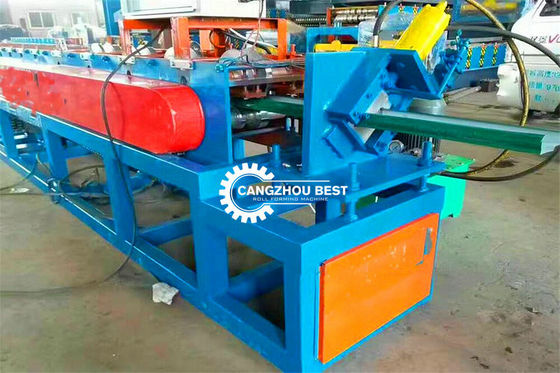 PLC Hydraulic Cutting 310mm Door Frame Roll Forming Machine