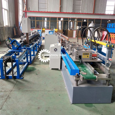 Tee Bar T Grid Ceiling 0.8mm Light Steel Keel Machine