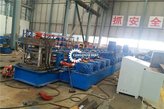 Hot Dip Highway Guardrail 3.2mm Profile Roll Forming Machine