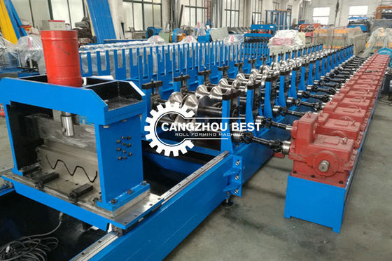 Metal Cold Plc Highway Guardrail Roll Forming Machine