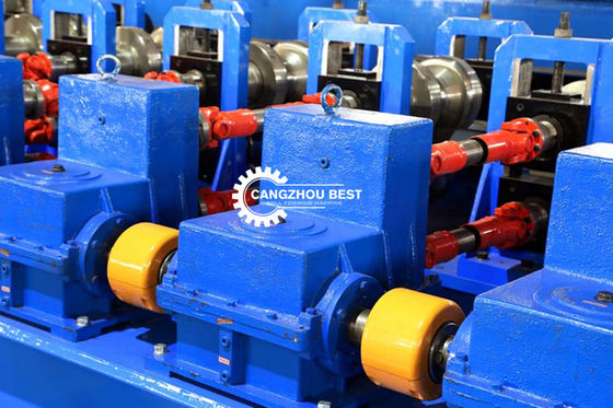 Q235 Road Highway Guardrail Roll Forming Machine