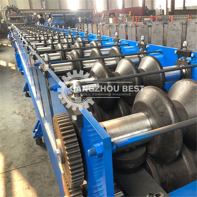 Metal Steel W Beam C Post 5mm Crash Barrier Roll Forming Machine