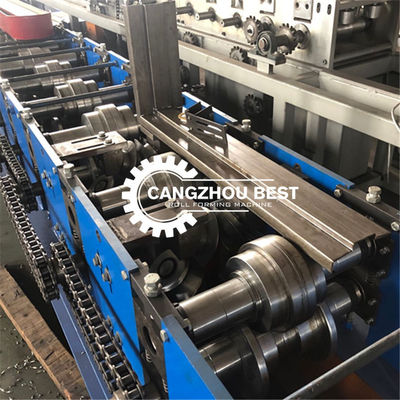 0.8-1.2mm Galvanized Steel Door Frame Roll Forming Machine