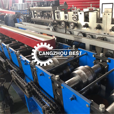 0.8-1.2mm Galvanized Steel Door Frame Roll Forming Machine