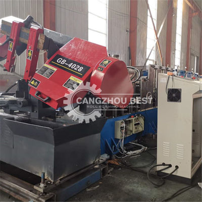 450mm 5mm Cu Post Glazed Guardrail Machine