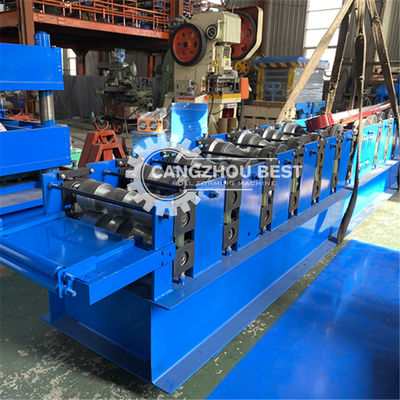 280mm Chain Driven 3kw Ridge Cap Roll Forming Machine