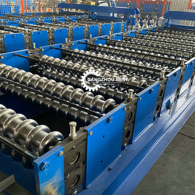 Steel Wave Profile 8m/Min 20mm Corrugated Roll Forming Machine