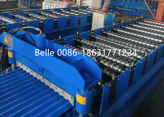 8.5kw 850mm 12m/Min Corrugated Sheet Roll Forming Machine
