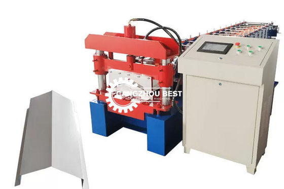 10m/Min 8kw Cold Roll Forming Machine With Manual Decoiler