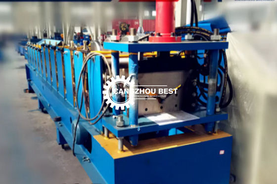 Semi Automatic 3P Ppgi Ridge Cap Roll Forming Machine