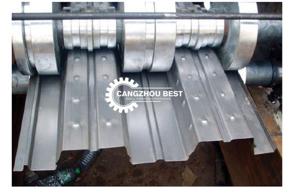 8m/Min Glaze 1.8mm Deck Roll Forming Machine